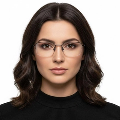 bs1913-0569_black_semi-rimless_titanium_glasses_model