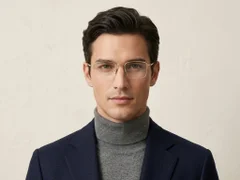 BS1913-0570_Golden_Semi-rimless_Titanium_Glasses-tryon_male