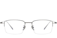 BS1913-0572_Grey_Semi-rimless_Titanium_Glasses_front