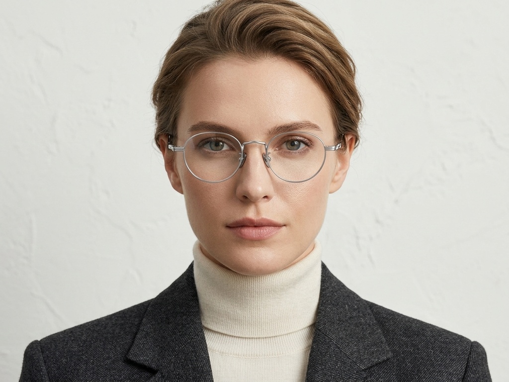 BS1913-0575_Silver_Oval_Titanium_Glasses-tryon_female