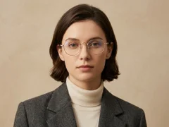 BS1913-0576_Pink_Oval_Titanium_Glasses-tryon_female