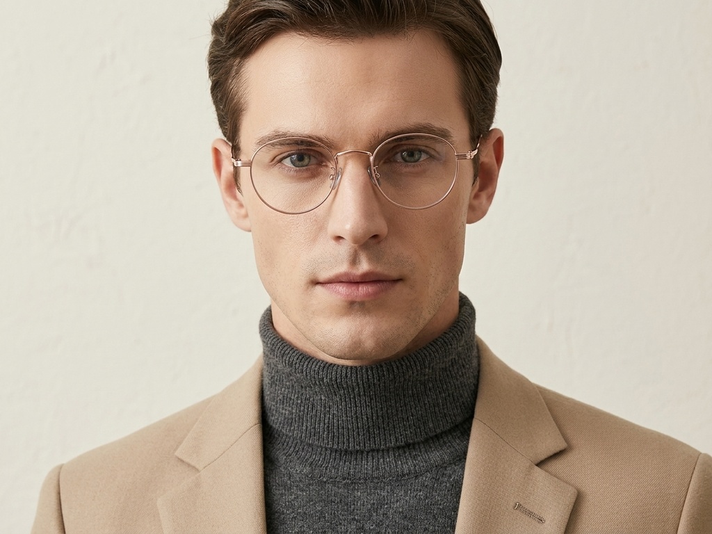 BS1913-0576_Pink_Oval_Titanium_Glasses-tryon_male