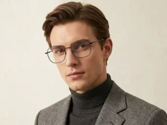 BS1913-0578_Black_Geometric_Titanium_Glasses-tryon_male