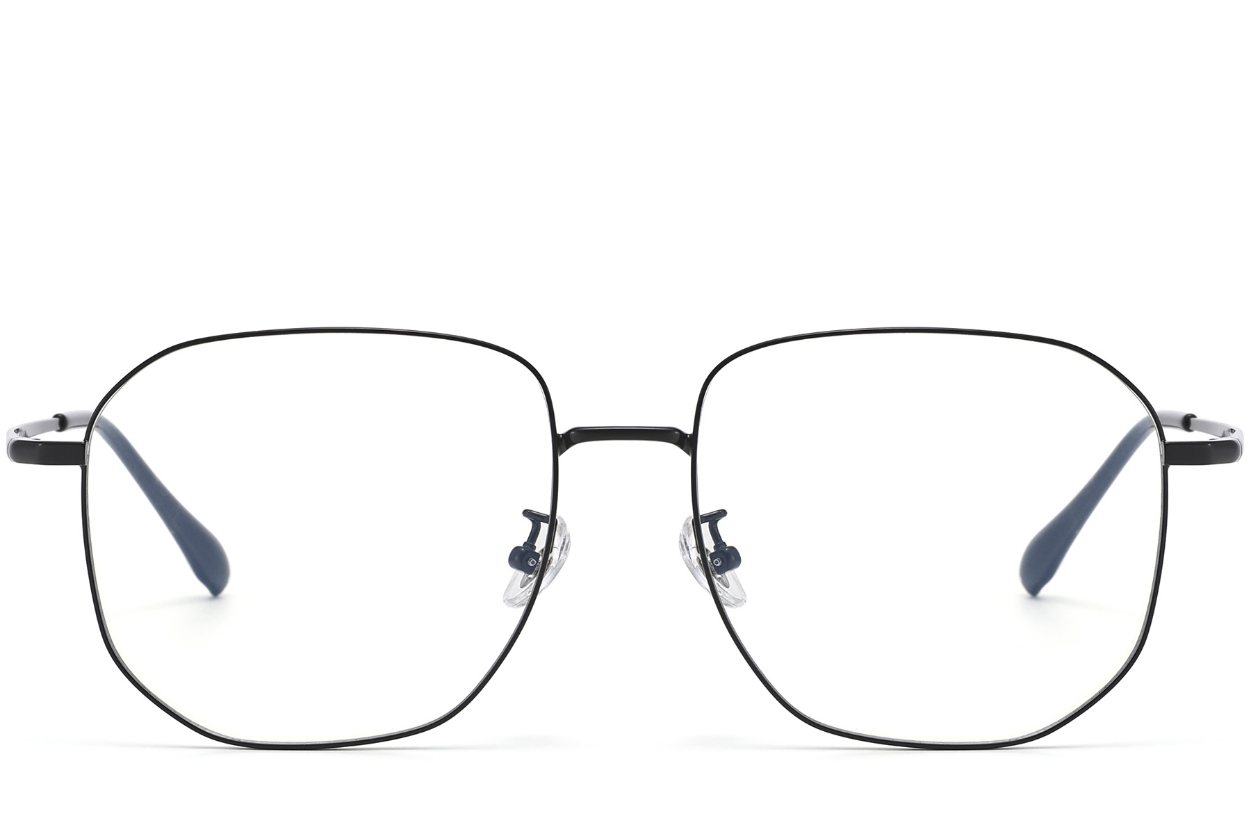 BS1913-0578_Black_Geometric_Titanium_Glasses_front