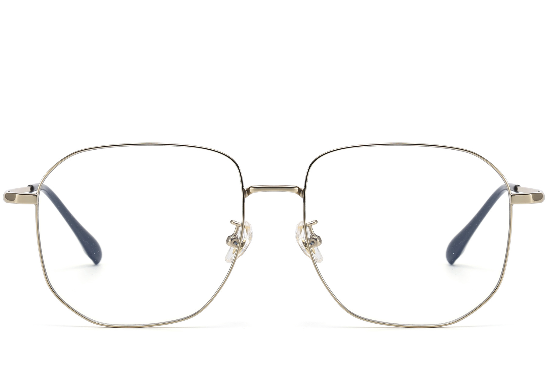 BS1913-0579_Golden_Geometric_Titanium_Glasses_front