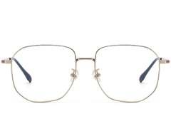 BS1913-0579_Golden_Geometric_Titanium_Glasses_front