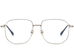 BS1913-0579_Golden_Geometric_Titanium_Glasses_front