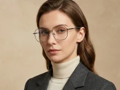 BS1913-0581_Grey_Geometric_Titanium_Glasses-tryon_female