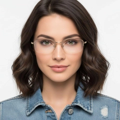 bs1913-0583_golden_semi-rimless_titanium_glasses_model