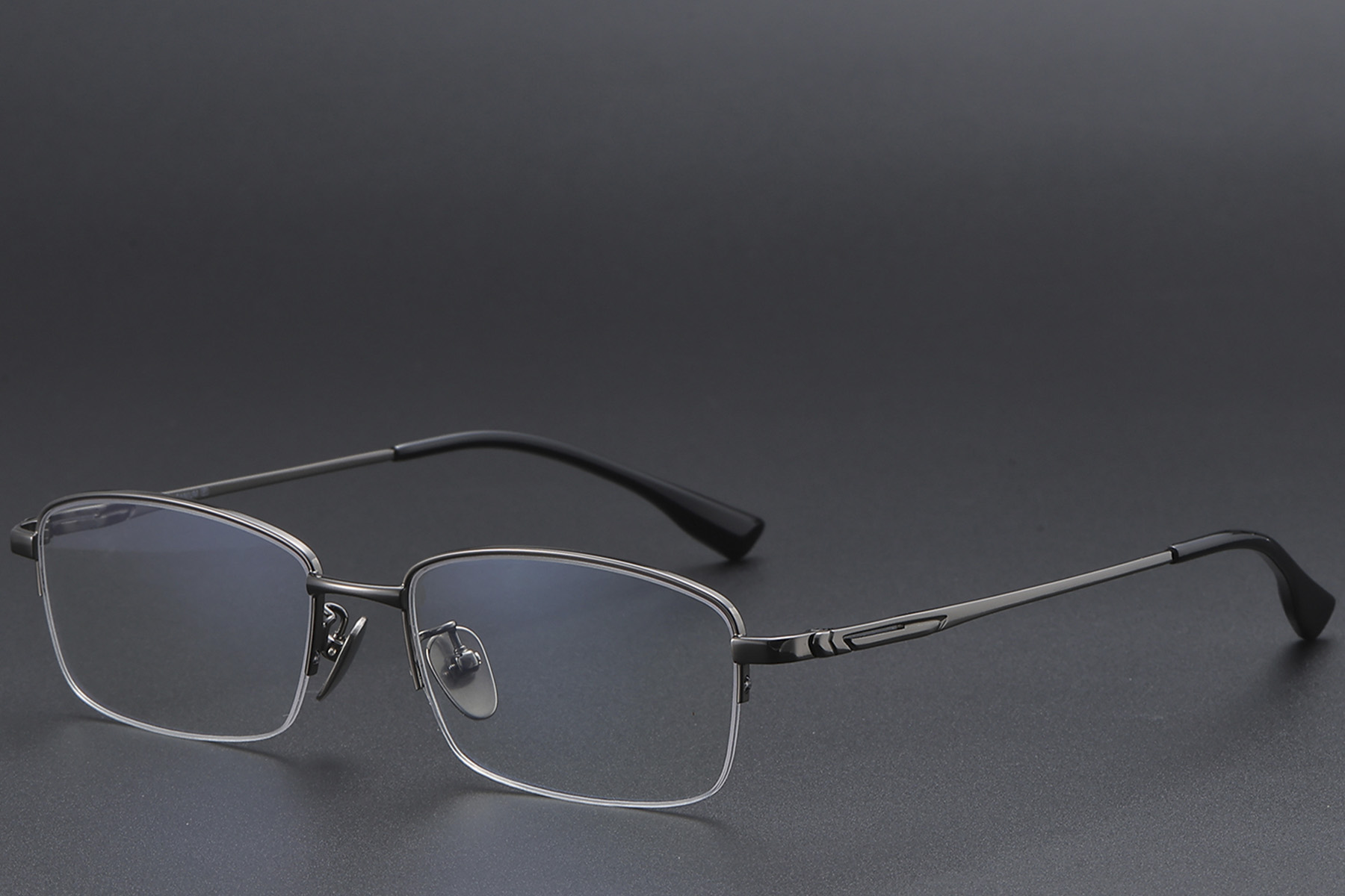 BS1913-0585_Grey_Semi-rimless_Titanium_Glasses_corner