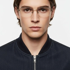 bs1913-0587_golden_semi-rimless_titanium_glasses_model