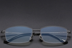 BS1913-0589_Grey_Semi-rimless_Titanium_Glasses_front