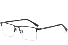 BS1913-0590_Black_Semi-rimless_Titanium_Glasses_corner
