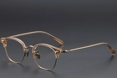 BS1913-0608_Golden_Semi-rimless_Metal_glasses_corner
