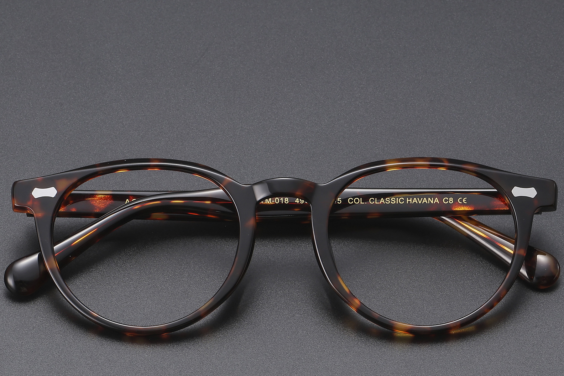 BS1913-0612_Tortoiseshell_Oval_TR90_glasses_front