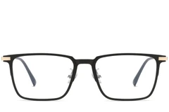BS1913-0618_Black_Rectangular_TR90_glasses_front