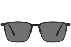 BS1913-0619_Black_Rectangular_TR90_clip-on_sunglasses_front