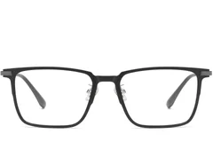 BS1913-0621_Black_Rectangular_TR90_glasses_front