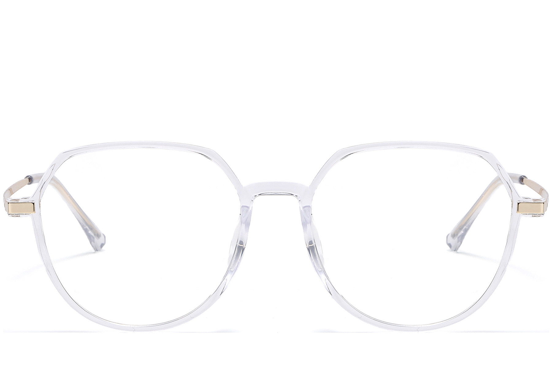 BS1913-0622_Transparent_Oval_TR90_glasses_front