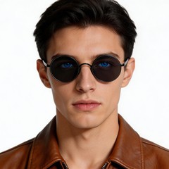 bs1913-0628_black_round_titanium_sunglasses_model