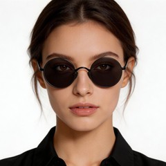 bs1913-0628_black_round_titanium_sunglasses_model