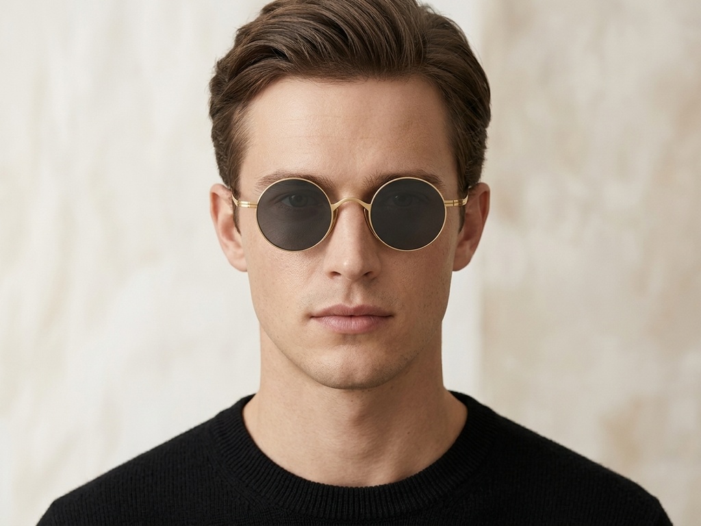 BS1913-0629_Golden_Round_Titanium_sunglasses-tryon_male