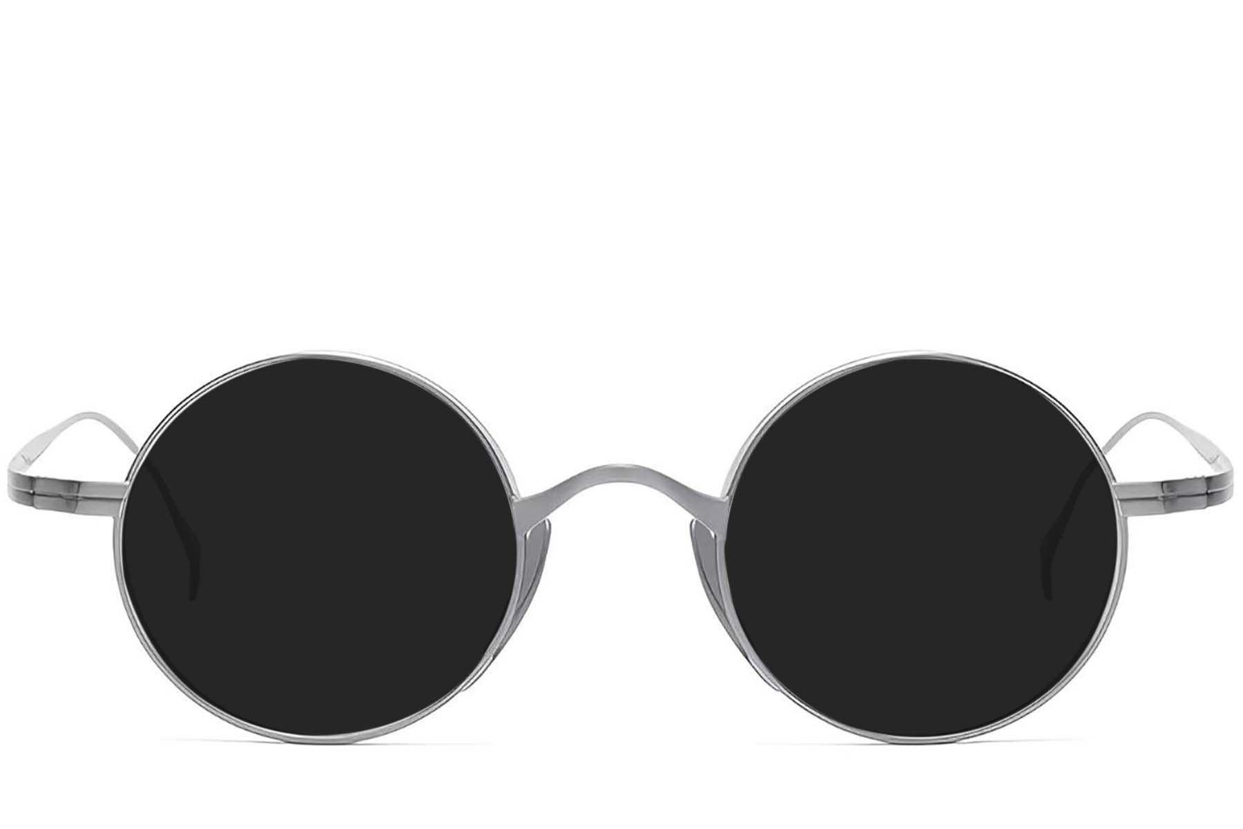 BS1913-0630_Silver_Round_Titanium_sunglasses_front