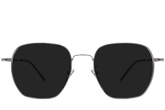 BS1913-0632_Grey_Geometric_Titanium_sunglasses_front