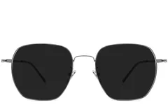 BS1913-0632_Grey_Geometric_Titanium_sunglasses_front