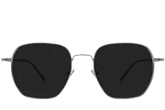 BS1913-0632_Grey_Geometric_Titanium_sunglasses_front