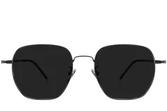 BS1913-0635_Black_Geometric_Titanium_sunglasses_front