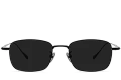 BS1913-0636_Black_Rectangular_Titanium_sunglasses_front