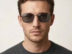 BS1913-0640_Black_Rectangular_Titanium_sunglasses-tryon_male