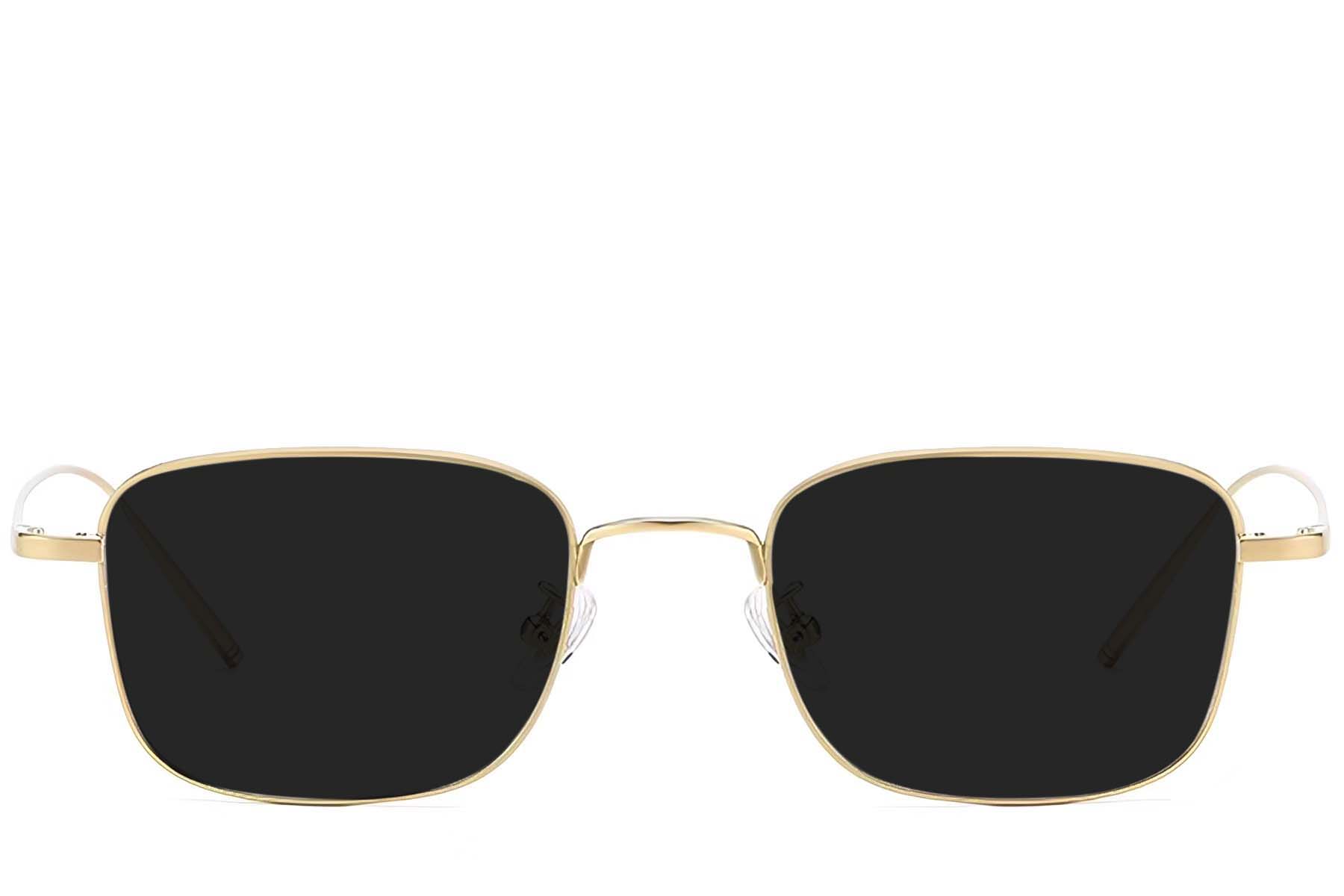 BS1913-0641_Golden_Rectangular_Titanium_sunglasses_front