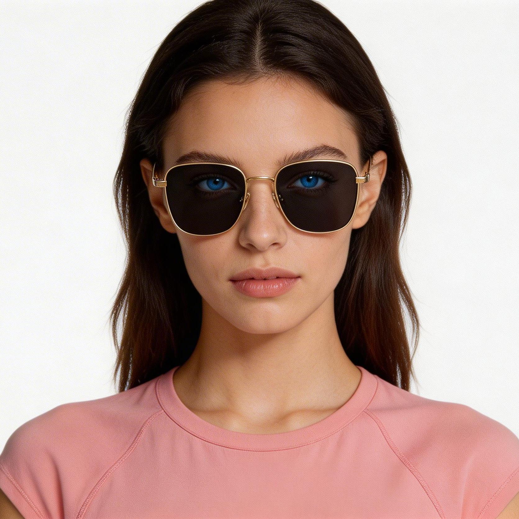 bs1913-0641_golden_rectangular_titanium_sunglasses_model