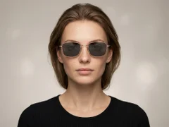 BS1913-0644_Pink_Rectangular_Titanium_sunglasses-tryon_female