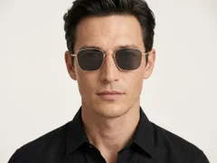 BS1913-0644_Pink_Rectangular_Titanium_sunglasses-tryon_male
