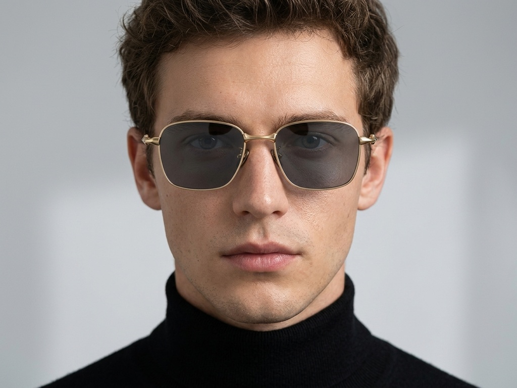 BS1913-0646_Golden_Rectangular_Titanium_sunglasses_corner-tryon_male