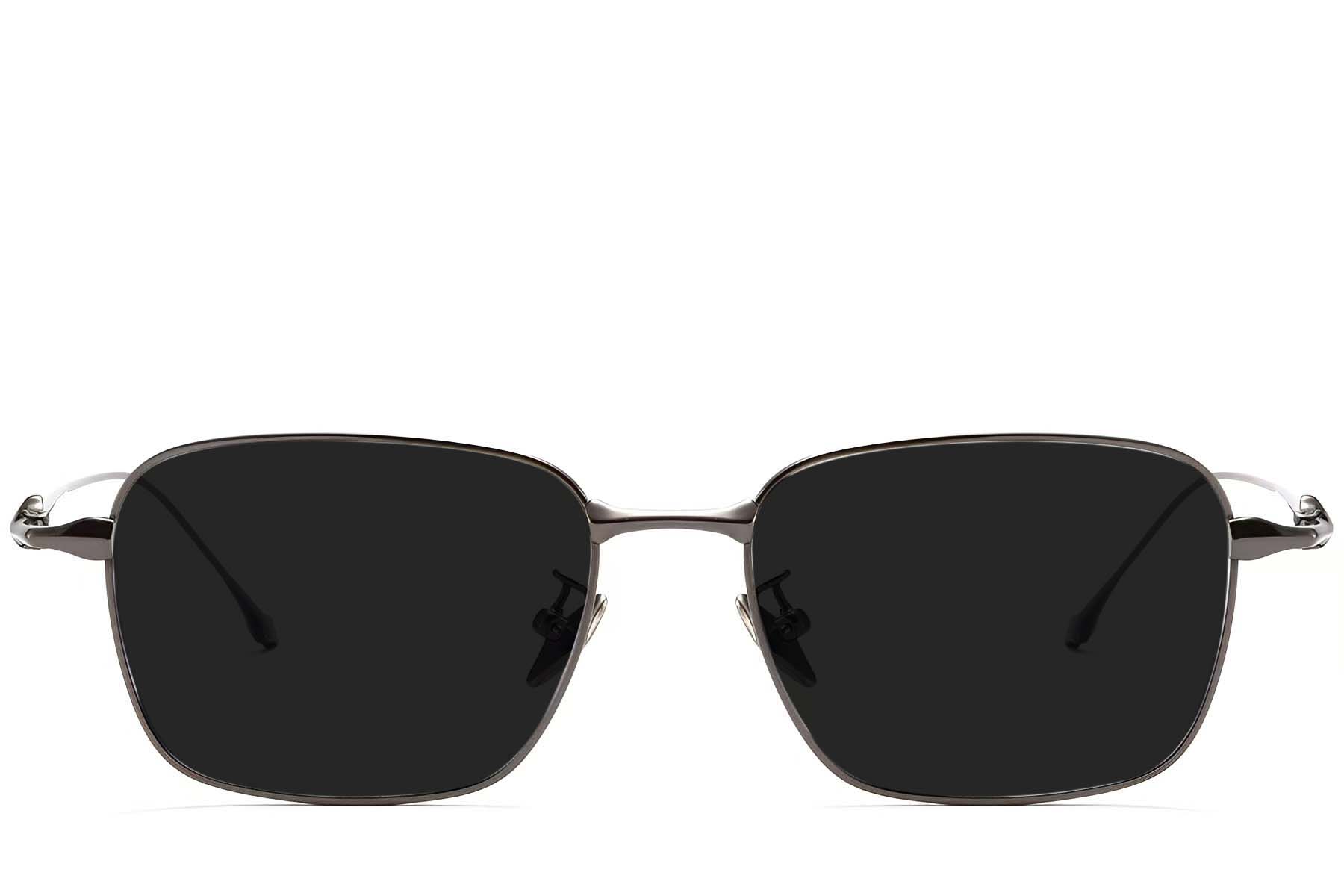 BS1913-0648_Grey_Rectangular_Titanium_sunglasses_front