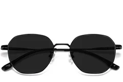BS1913-0653_Black_Geometric_Titanium_sunglasses_front