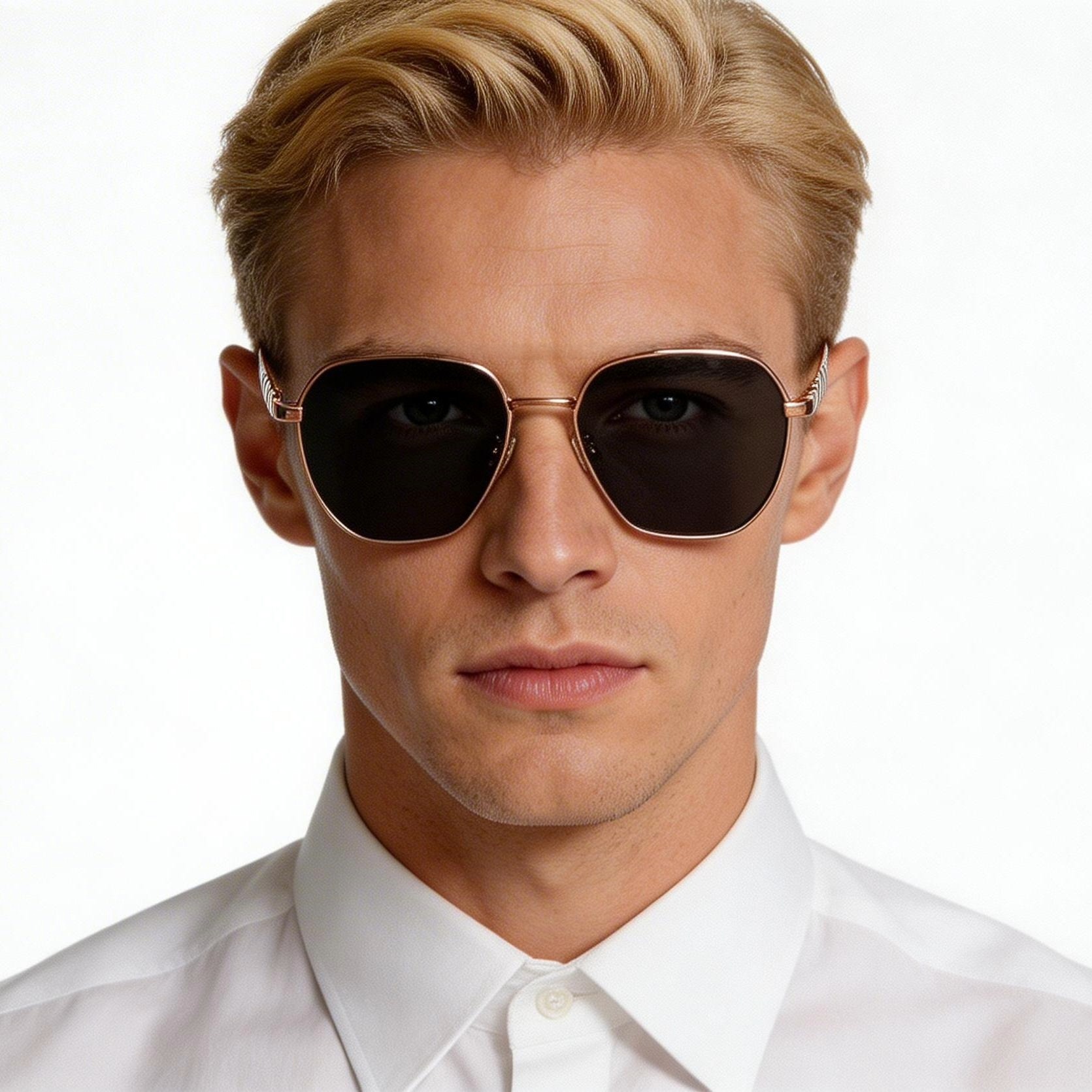 bs1913-0656_pink_geometric_titanium_sunglasses_model