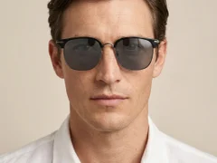 BS1913-0664_Black_Semi-rimless_TR90_sunglasses-tryon_male