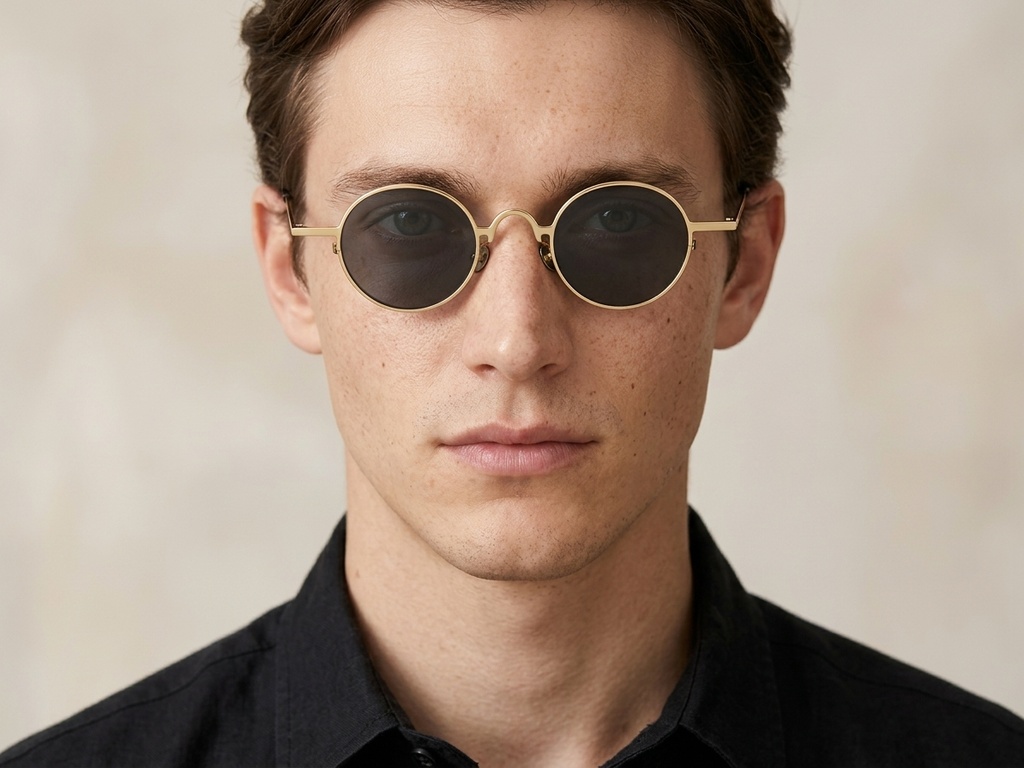 BS1913-0666_Golden_Round_Titanium_sunglasses-tryon_male