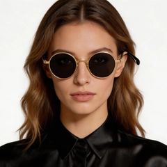 bs1913-0666_golden_round_titanium_sunglasses_model