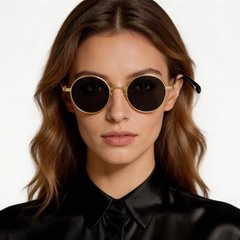bs1913-0666_golden_round_titanium_sunglasses_model