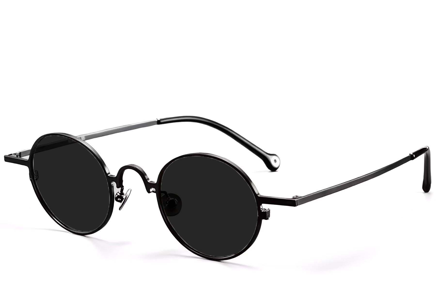 BS1913-0667_Black_Round_Titanium_sunglasses_corner
