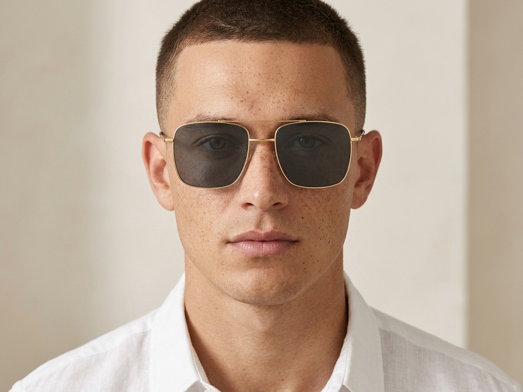 BS1913-0671_Golden_Aviator_Titanium_sunglasses-tryon_male