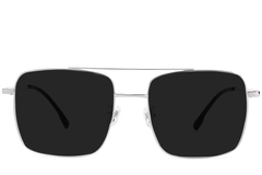 BS1913-0674_Silver_Aviator_Titanium_sunglasses_front