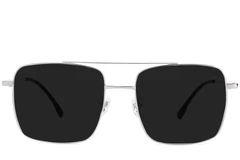 BS1913-0674_Silver_Aviator_Titanium_sunglasses_front