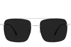 BS1913-0675_Black_Aviator_Titanium_sunglasses_front